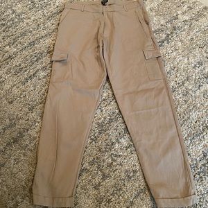 BooHoo MAN Cargo Khakis